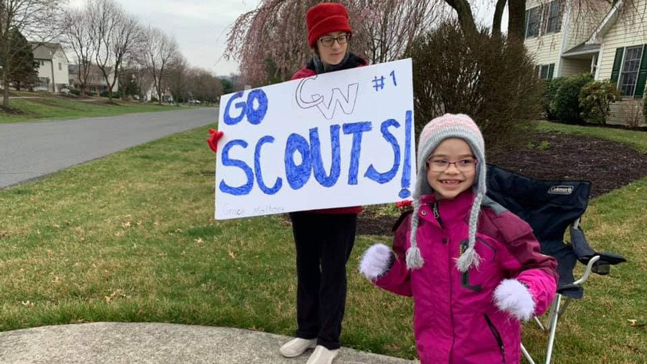 Conrad Weiser school teachers parade